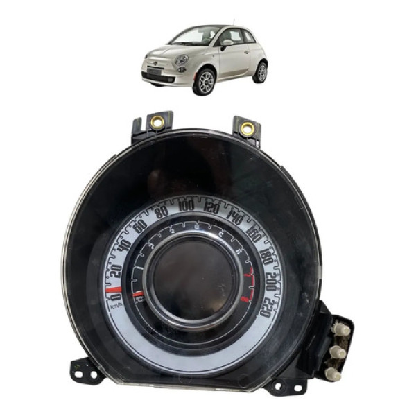 Painel De Instrumentos Fiat 500 2012  503010251302 Preto