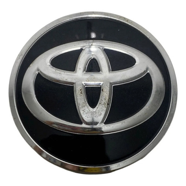 Calotinha Central Roda Toyota Preto