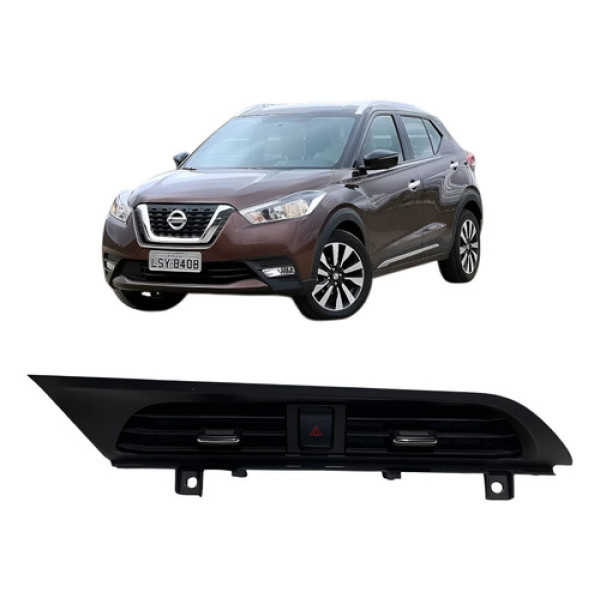 Difusor De Ar Central C/ Alerta Nissan Kicks 2024 687945ra0a