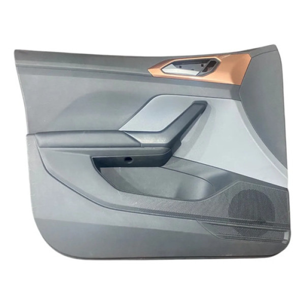 Forro Porta Diant Lado Esq Couro Morron Vw T-cross Original