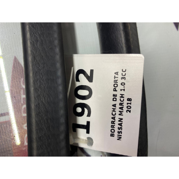 Borracha De Porta Nissan March 1.0 3cc 2018