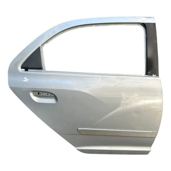 Porta Traseira Direita Gm Cobalt 2015 C/ Detalhe Traseira Direito Cinza