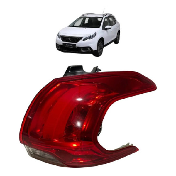 Lanterna Direita Peugeot 2008 2020 9808154980 Direito/passageiro Vermelho