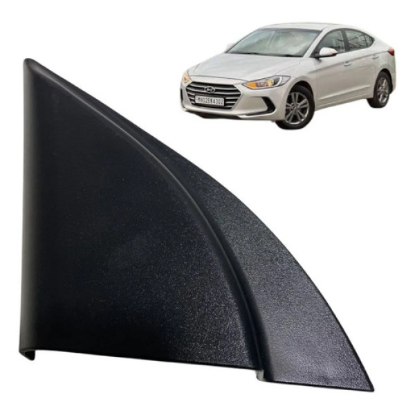Moldura Interna Retrovisor Esquerdo Elantra 2017 87651f2000 Preto