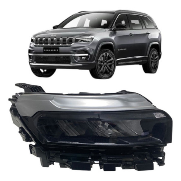 Farol Direito Jeep Commander Overland 2025