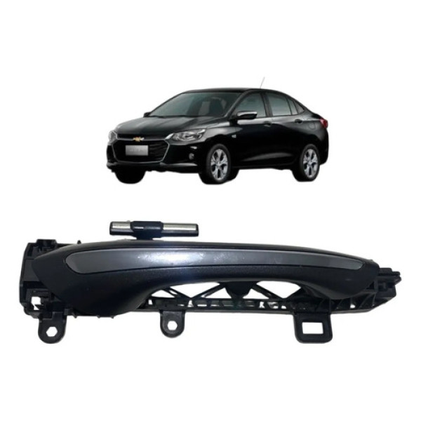 Maçaneta Externa Dianteira Direita Gm Onix Plus 2023 Cinza Dianteira