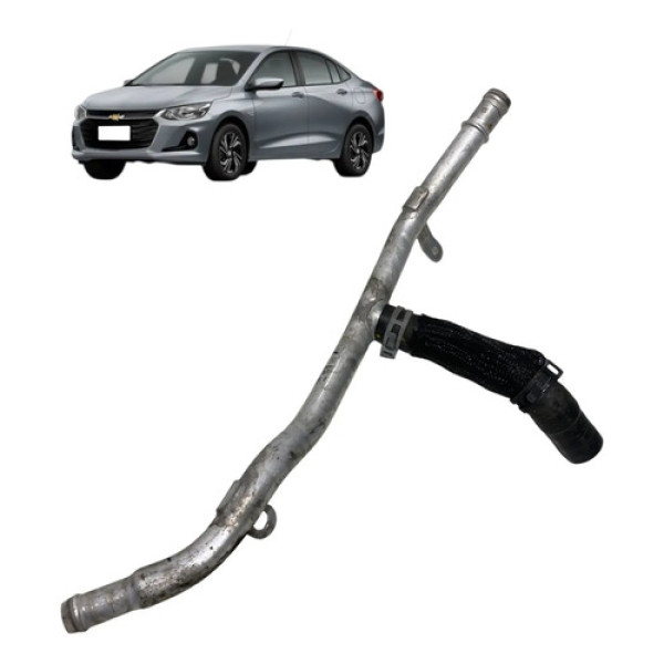 Tubo D\'água Motor Gm Onix Turbo 2024 55511629 Prata
