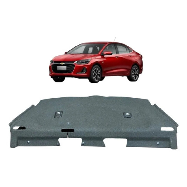 Tampão Bagagito Gm Onix Plus Sedan 2023 26403366 Cinza