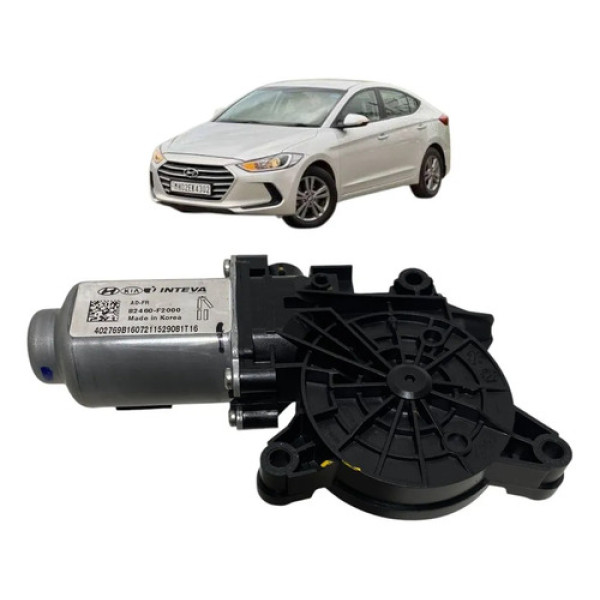 Motor Máquina Vidro Diant Direito Elantra 2017 82460f2000