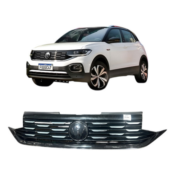 Grade Dianteira Vw T-cross Cf 1.0 2021 2gp853651 C/ Detalhe