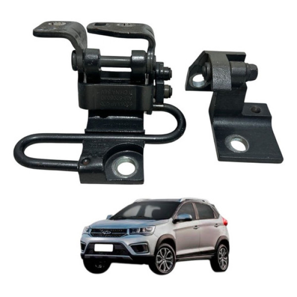 Par Dobradiça Porta Traseira Esquerda Chery Tiggo 2 2020