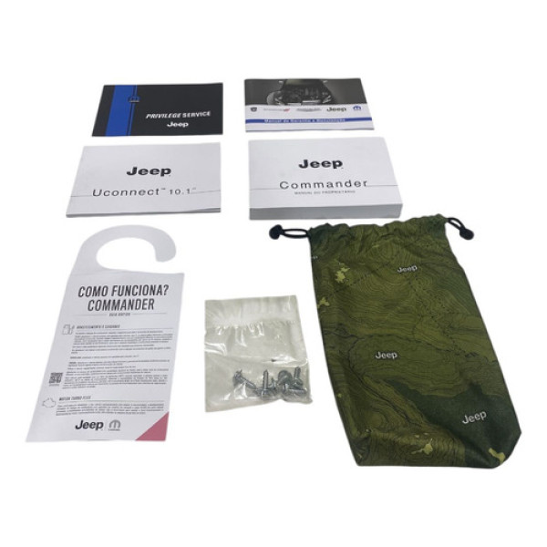 Manual Proprietário (em Branco) Jeep Commander 2.0 2025