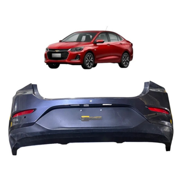 Parachoque Traseiro Gm Onix Plus Sedan 2023   C/ Detalhe