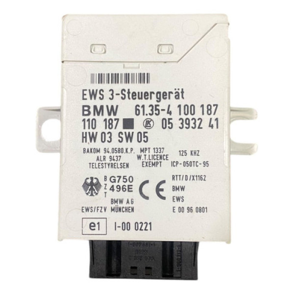 Módulo De Controle Bmw E39 540i 1998 61354100187