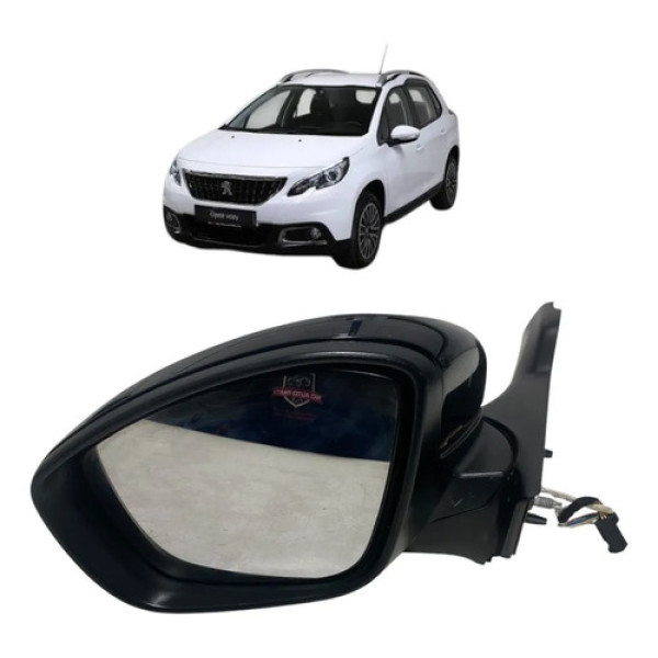 Retrovisor Esquerdo (5 Fios) Peugeot 2008 2020 C/detalhe Set