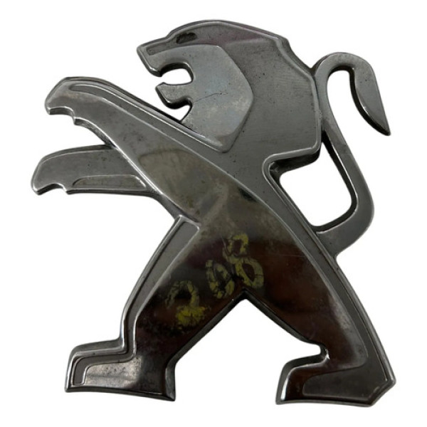 Emblema Capo Peugeot 208 2012/2018 9673874777 Cinza