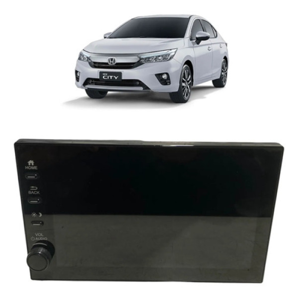 Central Multimídia Honda City Touring 2022 8a940t14m011m1 Preto