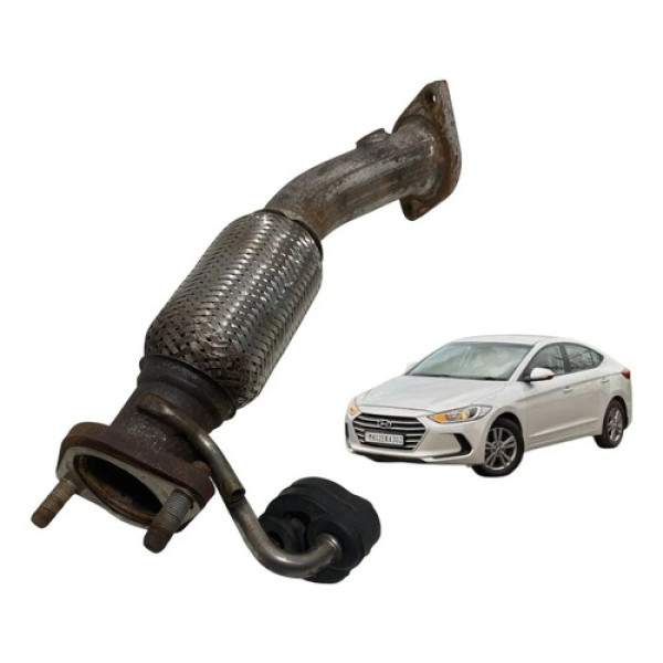 Flexível Escapamento Hyundai Elantra 2.0 2017 Dourado
