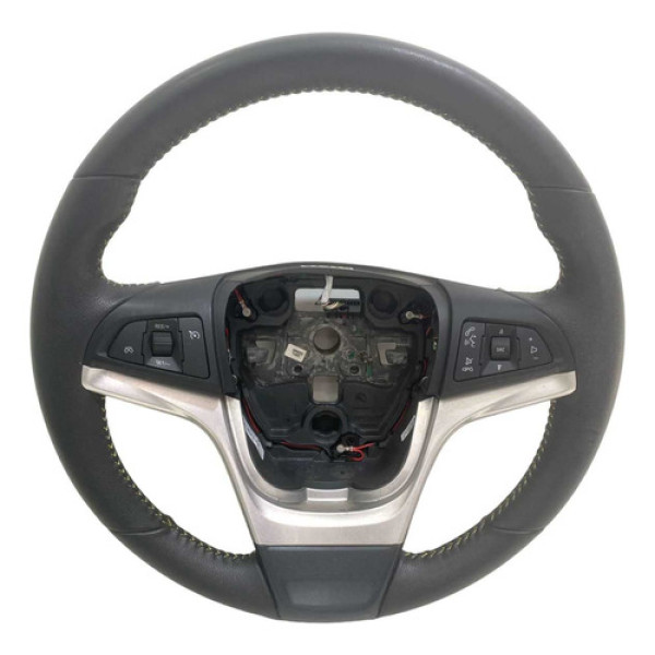 Volante Gm Spin Activ 2020 Couro Costura Amarela Original