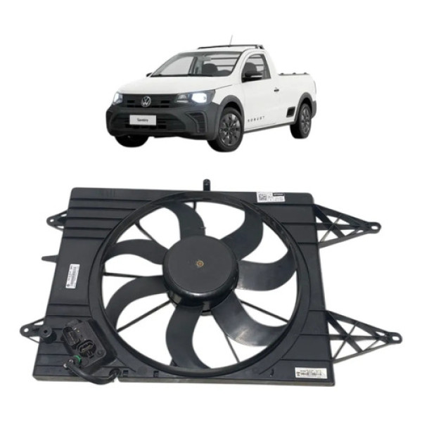 Eletroventilador Vw Saveiro 1.6 Msi 2025 5u0121201n