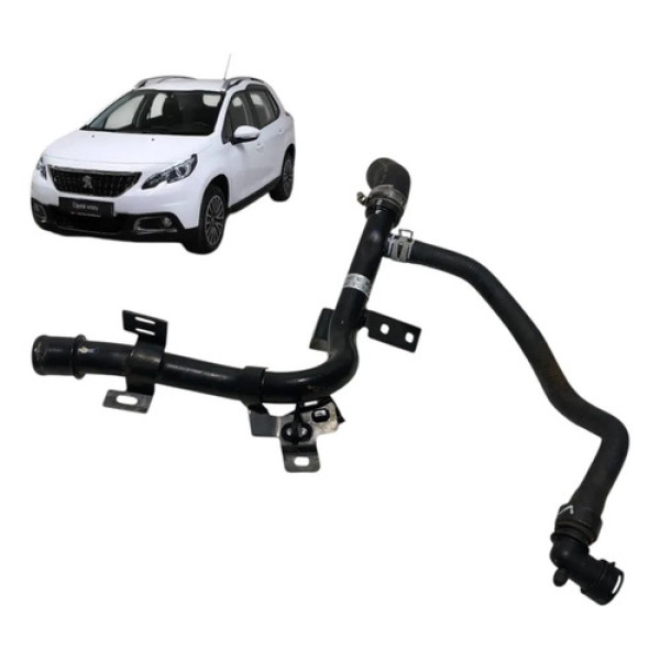 Tubo D\'água Motor Peugeot 2008 2020 9825673680 Preto