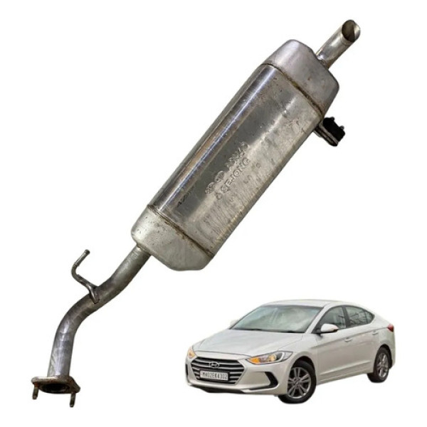 Silencioso Escapamento Hyundai Elantra 2017