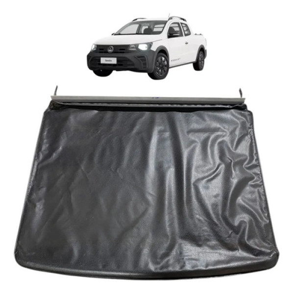 Capota Marítima Vw Saveiro Cabine Dupla 2025 Preta