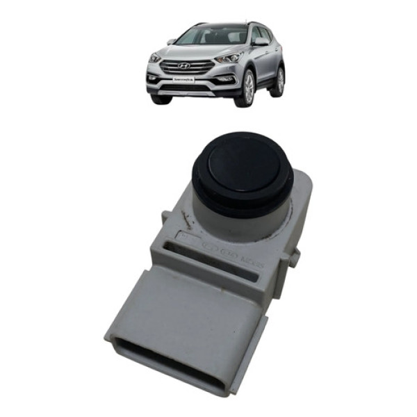 Sensor Estacionamento Tras Hyundai Santa Fe 2019 957202w100 Preto
