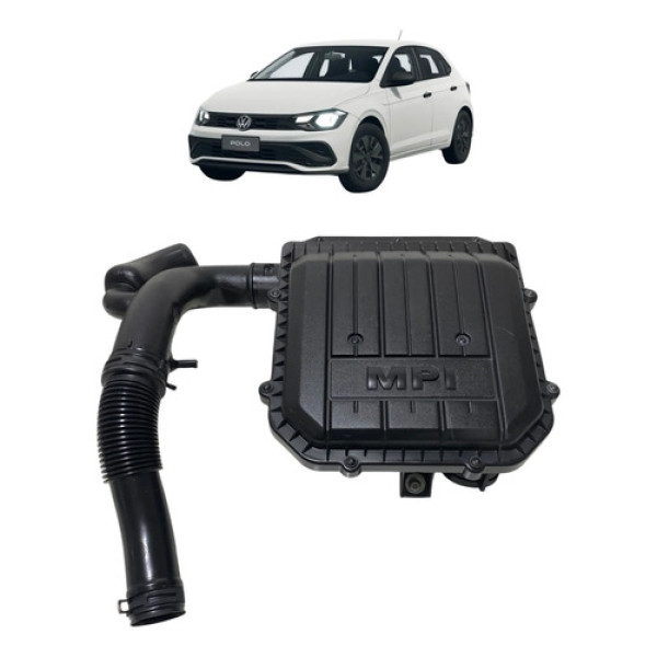 Caixa Filtro De Ar C/ Duto Vw Polo Track 04c129611k