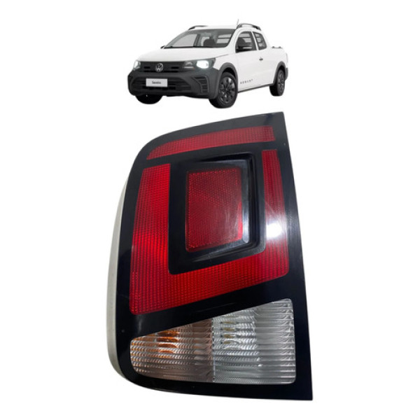 Lanterna Esquerda Vw Saveiro Robust 2025 5u7945095k Esquerdo/motorista Vermelho