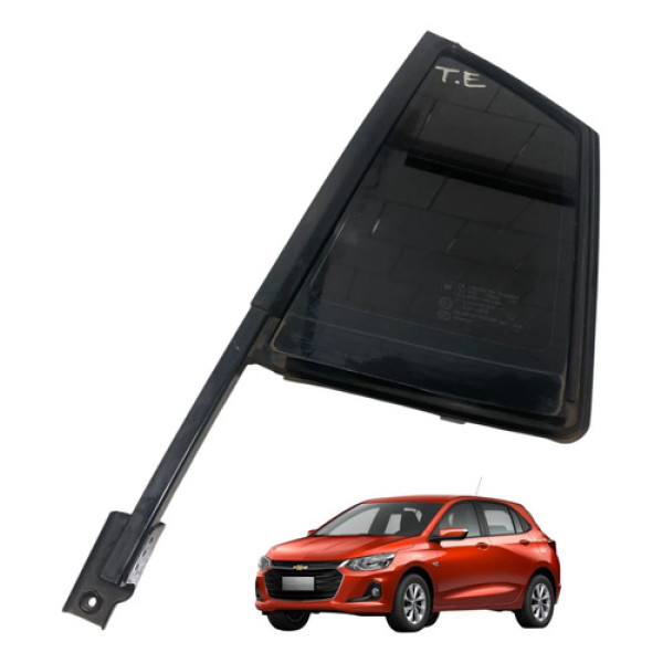Vidro Vigia Traseiro Esquerdo Gm Onix Hatch 2023