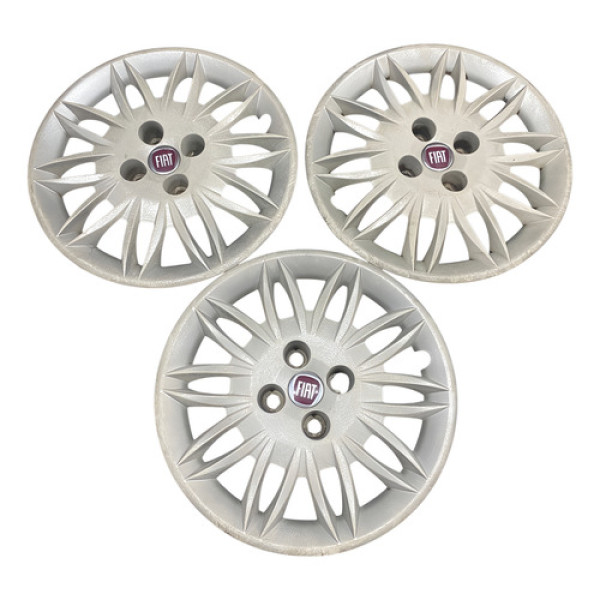 (unidade) Calota Aro 15 Fiat Idea/punto/linea C/ Detalhe