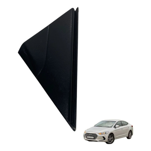 Moldura Externa Retrovisor Direito Elantra 2017 86190f2000 Preto