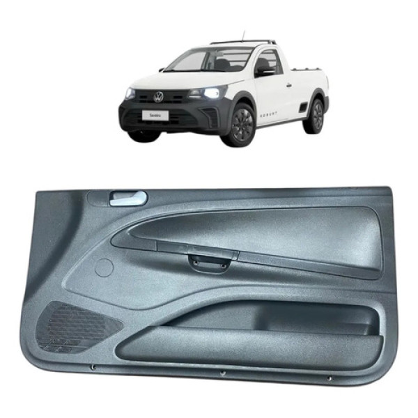 Forro Porta Direita Vw Saveiro Robust 2025 5u7867180 Cinza
