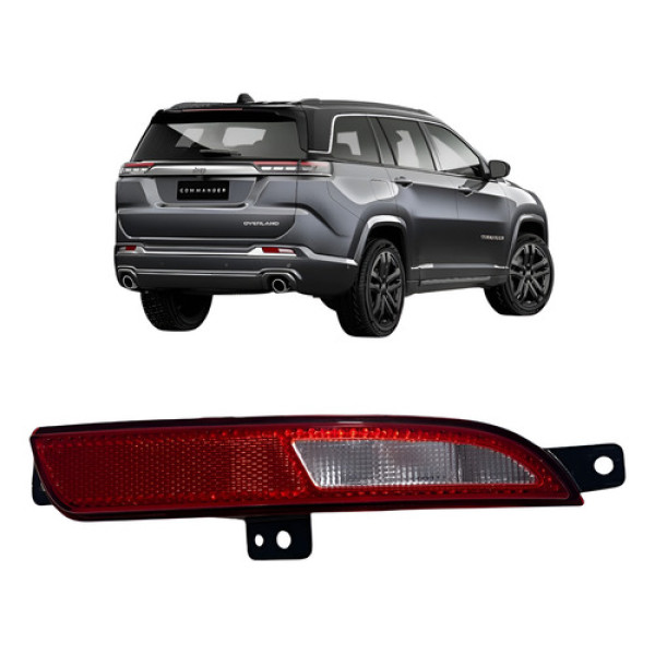 Refletor Direito Parachoque Traseiro Commander 2025 2410060