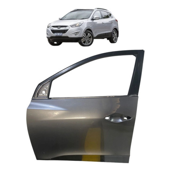 Porta Dianteira Esquerda Hyundai Ix35 2015 Dianteira Esquerda Cinza-escuro