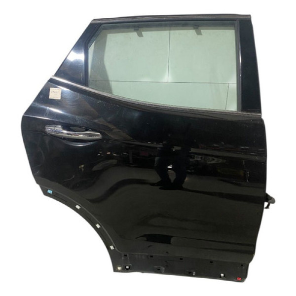 Porta Traseira Direita Hyundai Santa Fé 2019 Traseira Direita Preto