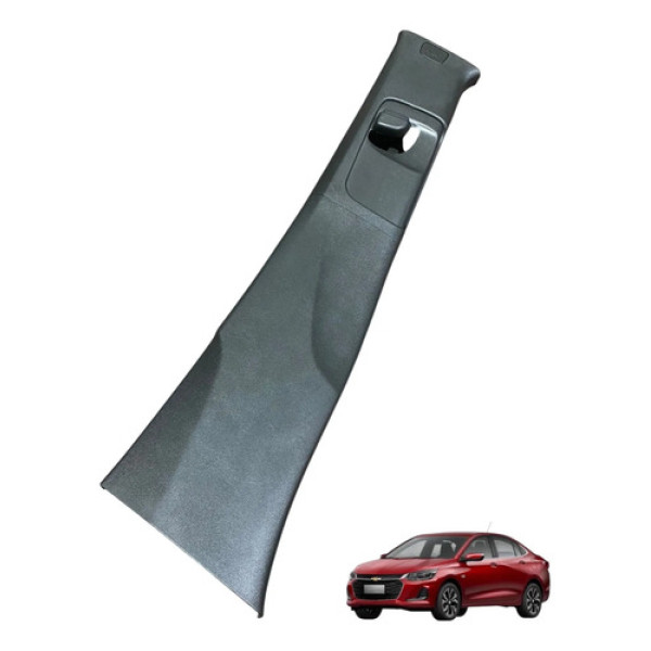 Moldura Esquerda Coluna Cinto Gm Onix 2023 26314478 Cinza