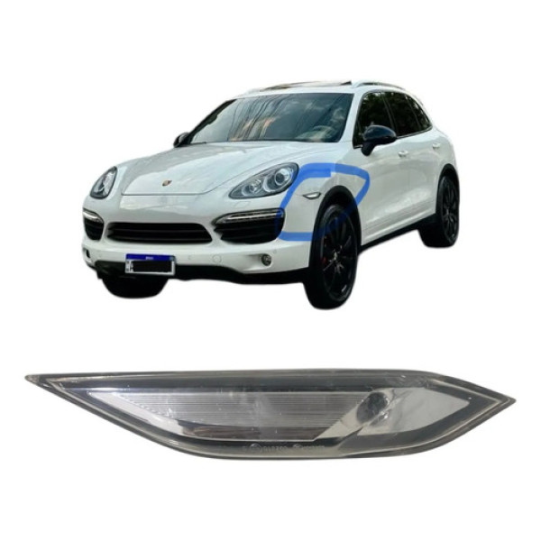 Pisca Dianteiro Esquerdo Porsche Cayenne 2011 7p5945071 Preto