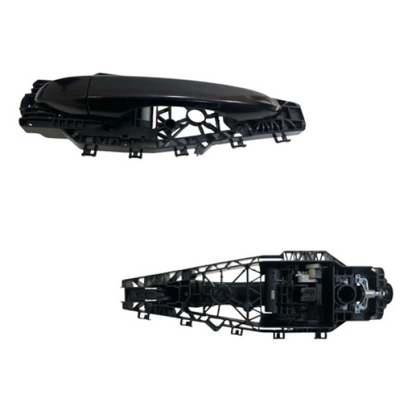 Maçaneta Externa Traseira Direita Jeep Compass 2016/2025 Preto Traseira