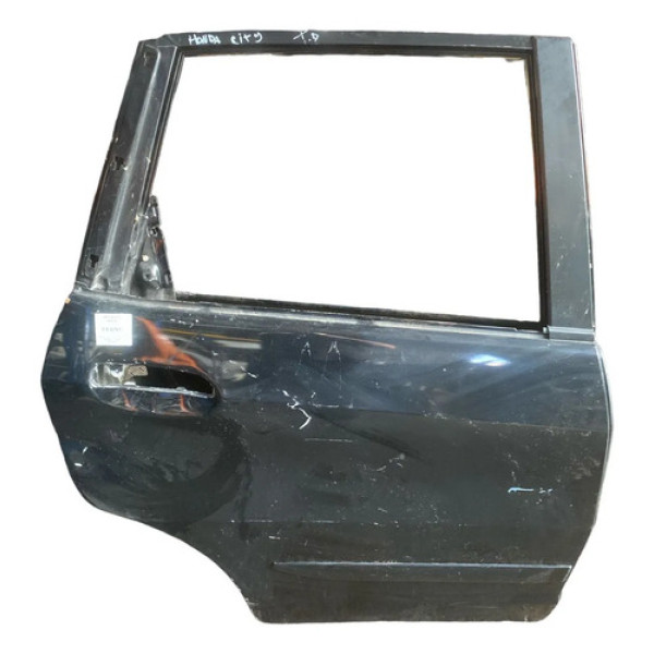 Porta Traseira Direita Honda Fit 2009 C/detalhe Traseira Direita Preta