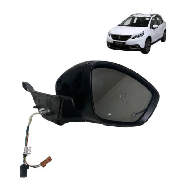 Retrovisor Direito (7 Fios) Peugeot 2008 2020 C/detalhe Lent
