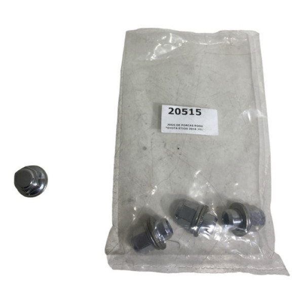 4 Porcas Roda Toyota Etios 2016 2017 