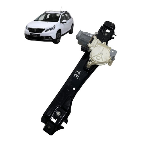 Máquina Vidro Tras Esquerdo Peugeot 2008 2020 9803018880
