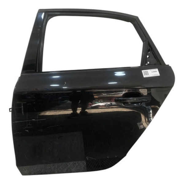 Porta Traseira Esquerda Audi A4 Tfsi 2011 C/detalhe Traseira Esquerda Preta
