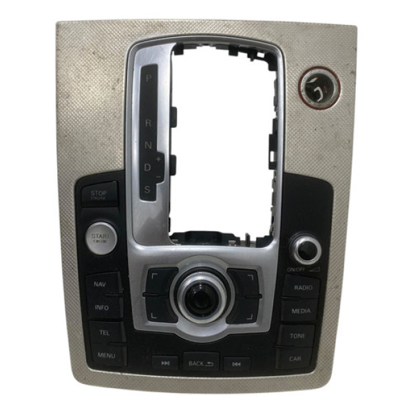 Moldura Câmbio Controle Som Audi Q7 2013 4l0905217b  Preto