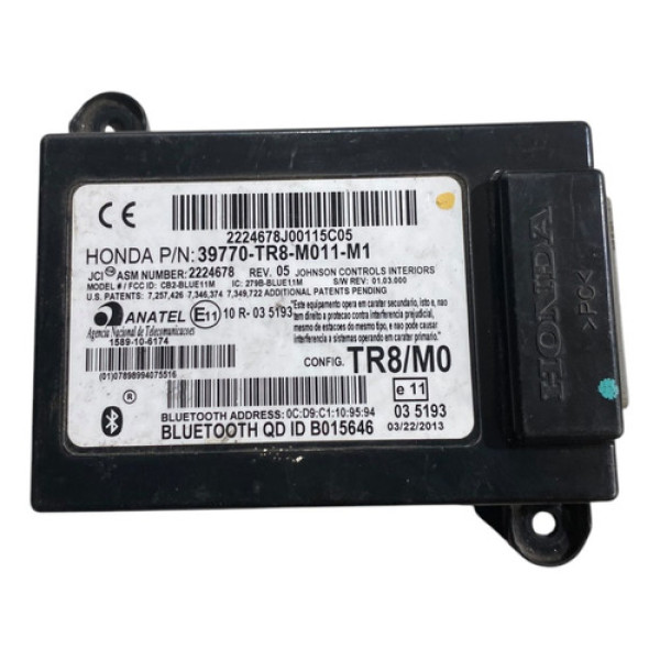 Modulo Bluetooth Honda Civic 2014 39770tr8m011m1