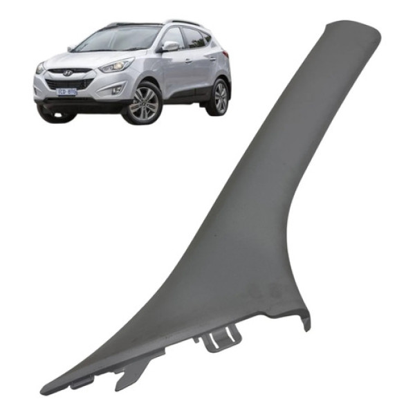 Moldura Direita Coluna Parabrisa Ix35 2015 858202s000 Cinza