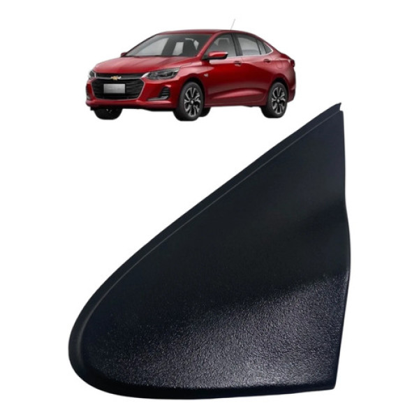 Moldura Externa Retrovisor Esquerdo Gm Onix 2023 26224656 Preto