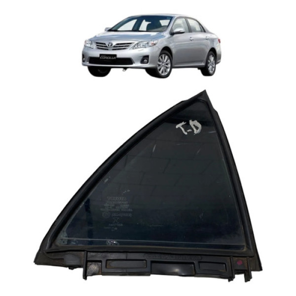 Vidro Vigia Traseiro Direito Toyota Corolla 2012